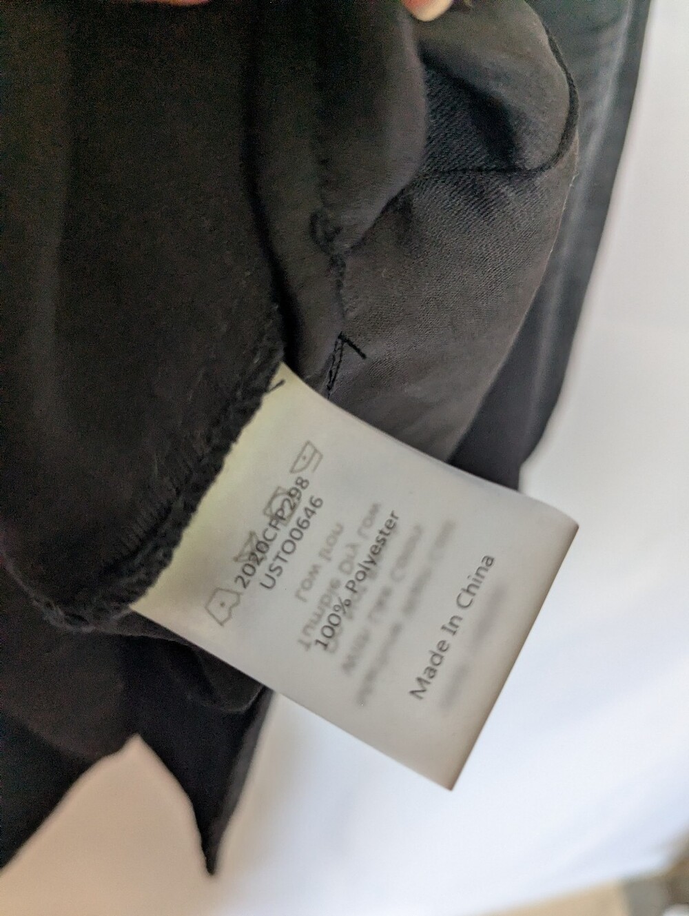 Universal Standard Satin V-neck Tunic Blouse Black 22 24 - Picture 8 of 9